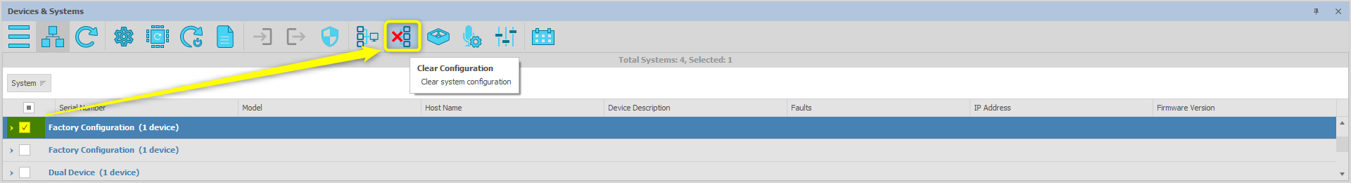 Config Clear