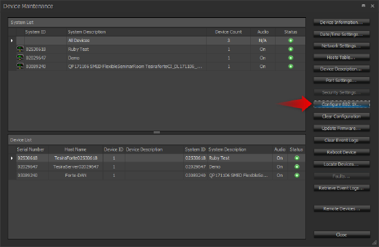 Tesira Device Maintenance.png