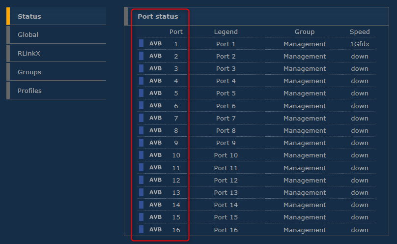 Enabling AVB on Luminex GigaCore switches - Biamp Cornerstone