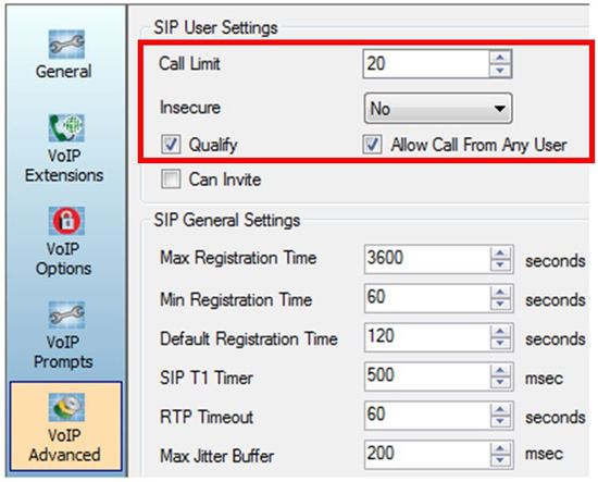 VoIP Advanced with Digest